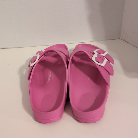 Birkenstock Women's Arizona Pink Slide Sandals‎ Size  9 - Picture 5 of 8